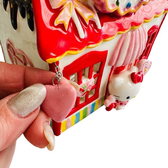 Hello Kitty Blue Sky Sanrio Sweet Shoppe Ceramic Tea Light Holder NEW - Picture 6 of 7